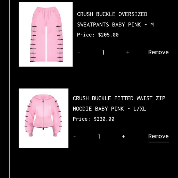 Named Collective Crush Buckle Set - Picture 3 of 3